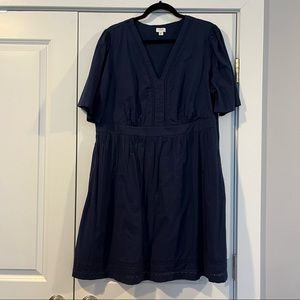 J. Crew Navy Dress
